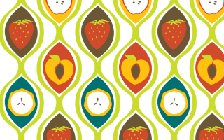 Тренд: фруктовые узоры