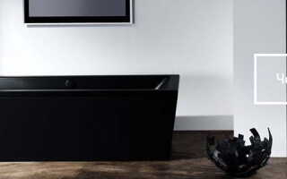 Черный цвет снова в моде: Интересные идеи для дизайна ванной комнаты