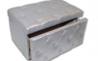 Советы по выбору пуфа для прихожей – разновидности моделей