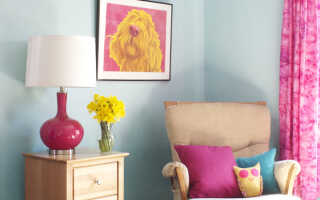 Интерьерный тренд: эффект омбре в интерьере