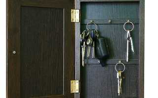 Выбираем настенные ключницы в прихожую – не во вред дизайну