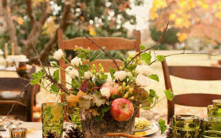 5 красочных идей для осенней сервировки