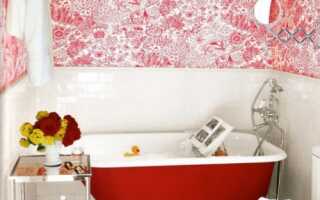 Цветочные узоры на стенах