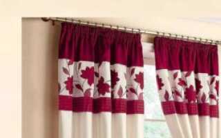 Виды крепления штор к карнизу – как правильно их повесить
