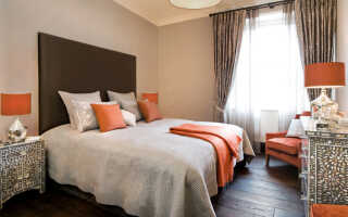 Мебель в интерьере спальни: различные комбинации