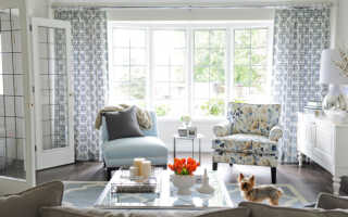 Цветочный узор в интерьере