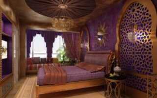 Дизайн интерьера спальни в восточном стиле + фото и особенности оформления