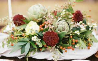 Идея уютной осенней сервировки