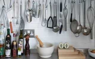 Как правильно установить рейлинги на кухне