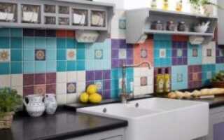 Кухонная керамическая плитка: виды, размер и дизайн