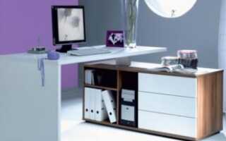 Компьютерный стол с полками – лучшие решения для интерьера