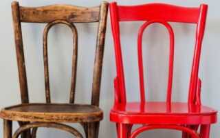 Реставрация стульев своими руками в домашних условиях