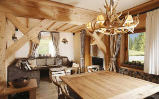 Самый необычный и изысканный материал – прихожая из массива дерева