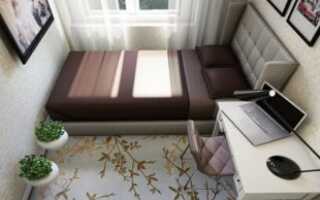 Современный дизайн комнаты в 10 кв.м.