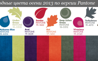 Топ 10 модных цветов в интерьере осенью 2013
Цвета осени от Pantone
Красочные сочетания цветов — осень 2013
Удачные примеры в интерьере