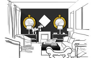 Бессмертная классика: черный цвет в интерьере