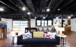 Черный потолок: плюсы и минусы