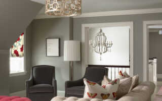 Серый цвет в интерьере