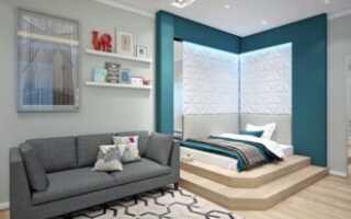 Подиумная кровать: разновидности, достоинства, особенности