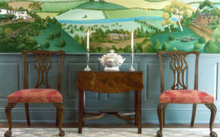 Как декорировать стены рисунками