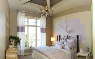 Оттенки фиолетового и сиреневого в интерьере