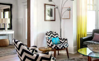 Интерьерный тренд: динамичный зигзаг в интерьере