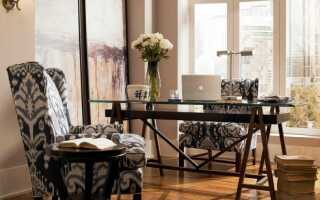 Как вписать узорчатую мягкую мебель в интерьер