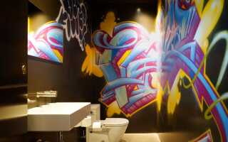 Уличное искусство дома: граффити в интерьере