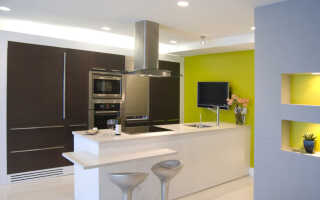 Салатовый цвет в интерьере