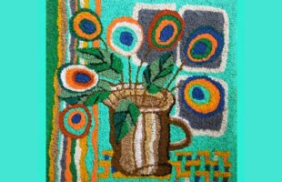 тканевая картина из гобелена