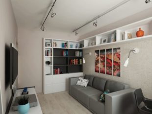 Желтый. Прозрачные цвета в темных спальнях будет создавать иллюзию солнечного света.