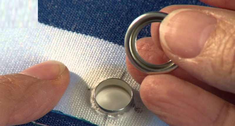 работа с люверсом