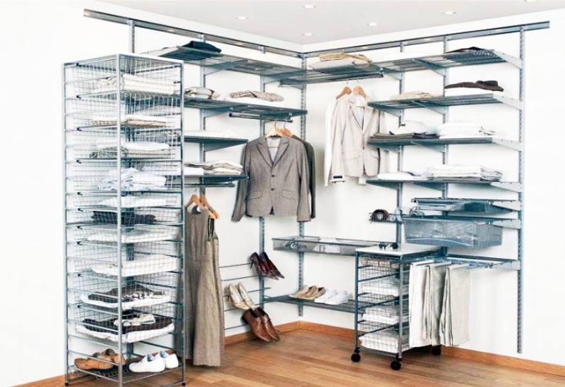 важной задачей любых гардеробных систем является удобство размещения одежды