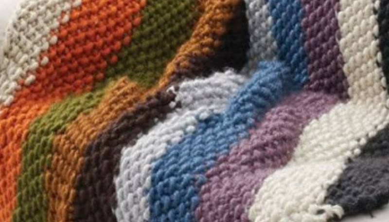 вязаные пледы имеют целебные преимущества