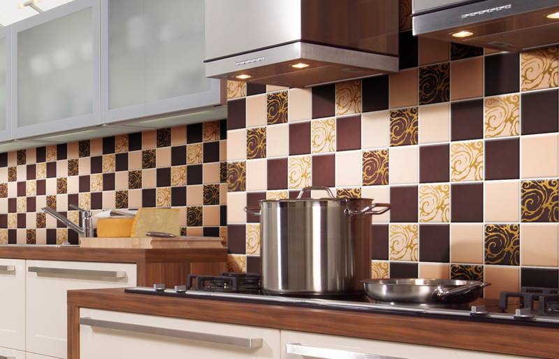 Светлый плиточный материал