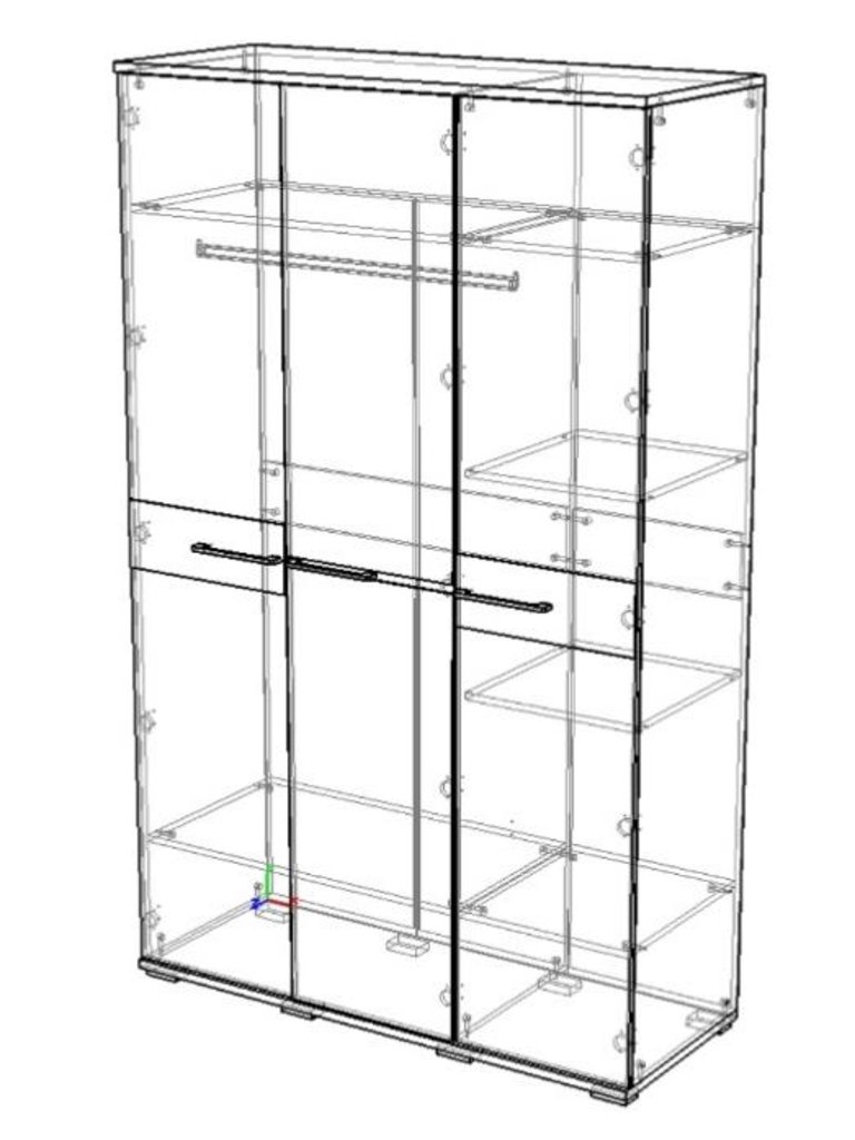 Фото Конструкции шкафа-гармошки