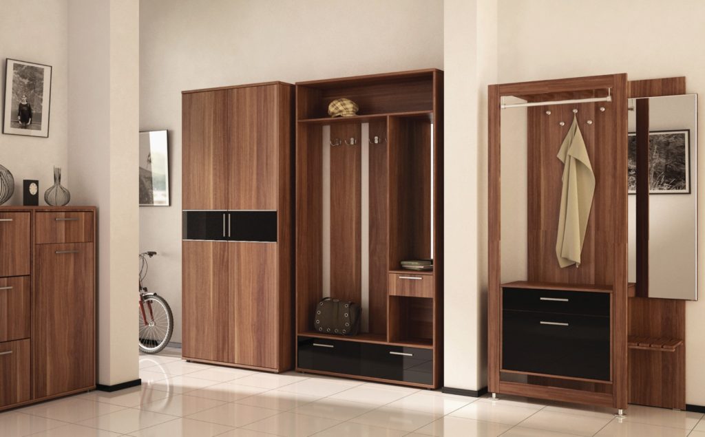 Шкаф-вешалка в современности стиле.