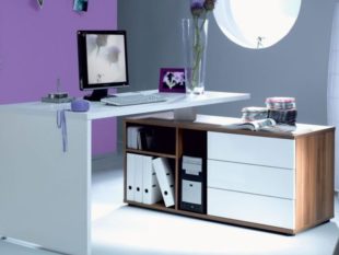 Компьютерный стол с полками – лучшие решения для интерьера