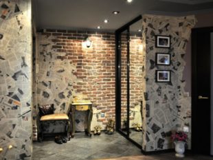 Какие обои идеально подойдут для маленькой прихожей