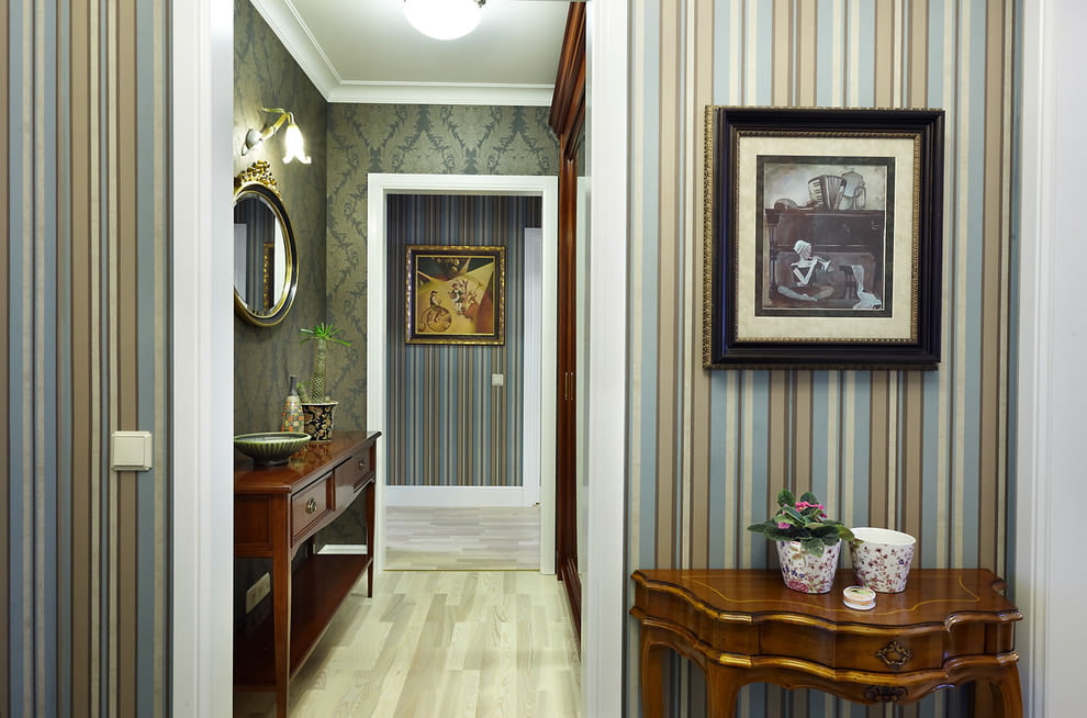 вертикальный принт обоев