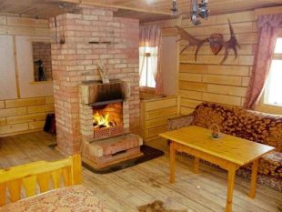 Как построить русскую печь с камином своими руками