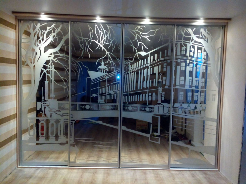 Шкаф-купе в прихожей комнате