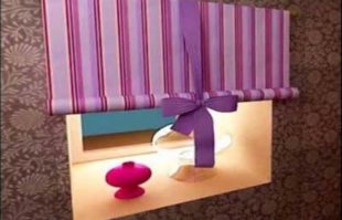 Как сделать рулонные шторы своими руками