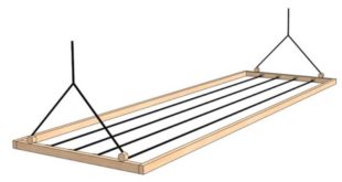 Как собрать потолочную сушилку для белья