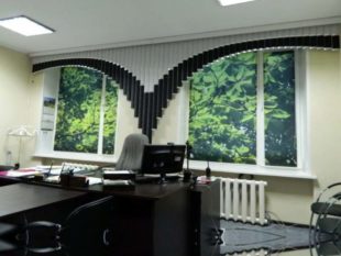 Мультифактурные жалюзи, дизайн и фото