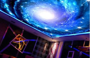Натяжной потолок звездное небо
