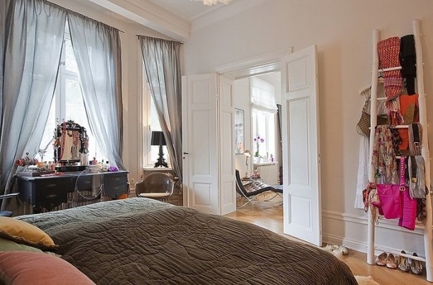 Лестница в спальне