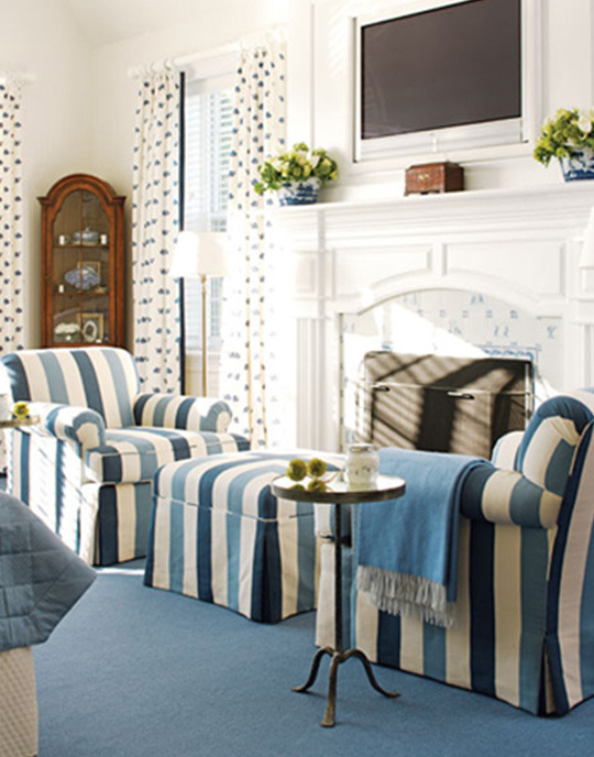 Полосатый рейс. Часть 2: горизонтальные полосы в интерьере