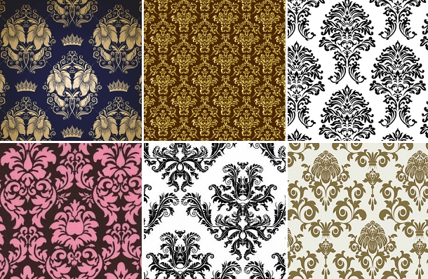 Как применить Дамасский узор в интерьере