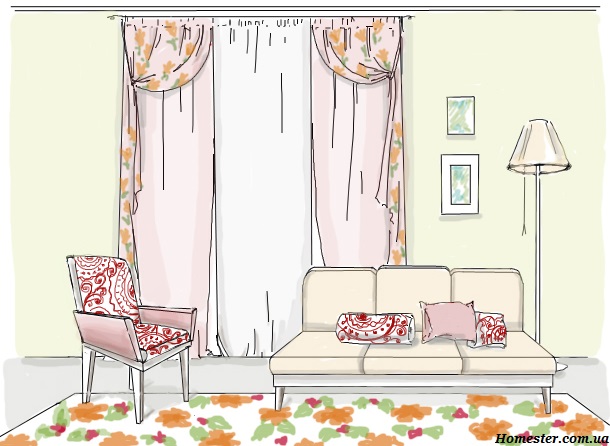 Как сочетать цветочные рисунки с другими узорами и принтами